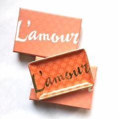 l'amour french love tray