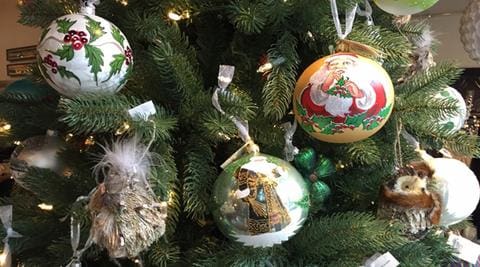 holiday decorations and ornaments 50% off at lusso