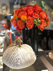 Flowers and velvet pumpkin lusso flowers tony montano
