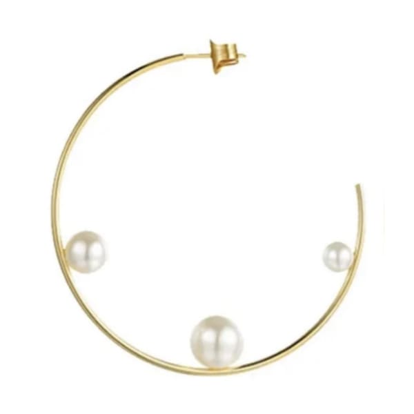 mila hoops - Jewelry