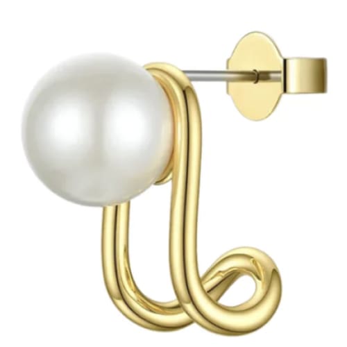nora studs pearl - Jewelry